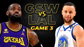 Golden State Warriors vs Los Angeles Lakers Game 3 Full Highlights