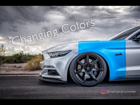 Photoshop Tutorial - How to Color Change a Car Photoshop Tutorial - How to Color Change a Car