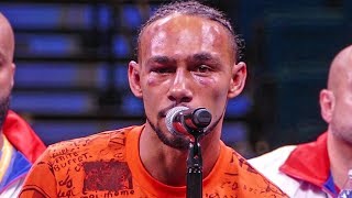 Keith Thurman POST FIGHT HIGHLIGHTS vs. Manny Pacquiao