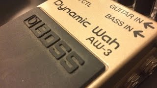 BOSS Dynamic Wah AW-2 Pedal Review