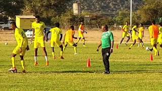 Baroka FC training session