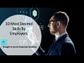 The 10 most desired skills by employers. Be Future Capable