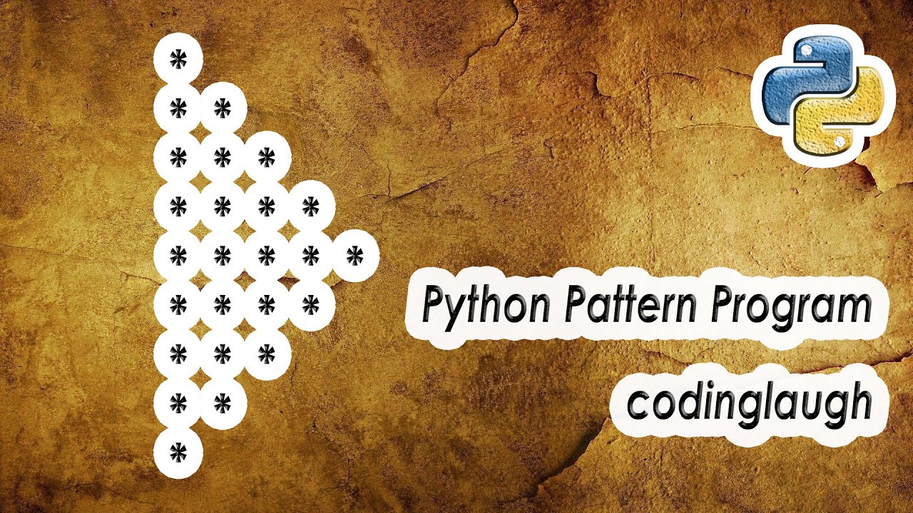 Half Diamond || Star Pattern || Python Pattern Program || Bangla (বাংলা ...