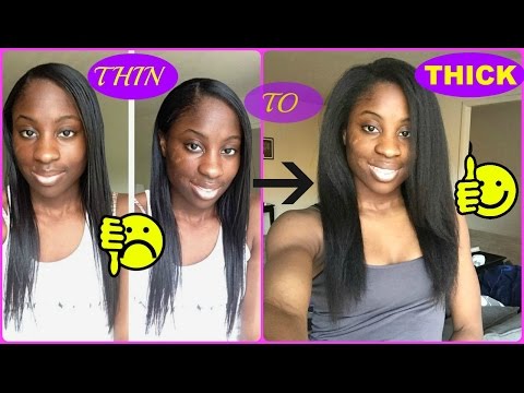 How to get thicker hair How to get thicker hair