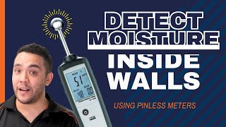 The ultimate Pinless Moisture Meter – No pins, no marks, no worries!