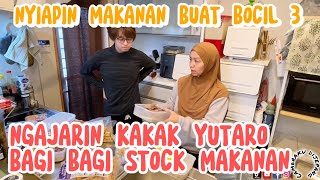 NYIAPIN STOCK MAKANAN SELAMA MAMI TINGGALIN- NGASIH TAU YUTARO STOCK MAKANAN