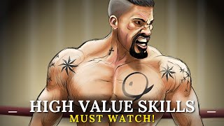 8 SKILLS Every Man Needs To Master (The TOTAL Package...) |HIGH Value Men|self development