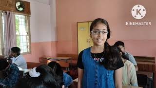 Vaibhavi from grade 7 tried giving a speech on The Value of Education.