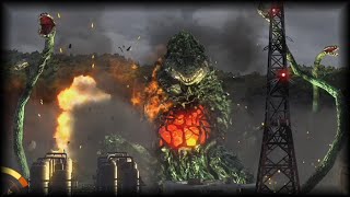 [SUB]BIOLLANTE vs ADULT BATTRA vs HEISEI GODZILLA Online Battle[PS4 GODZILLA-VS] 