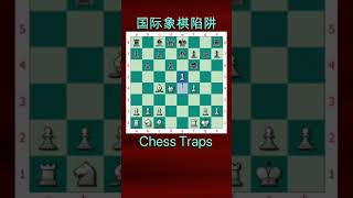 【国际象棋陷阱】【32】双马防御（Chess Traps）(1 - 0)