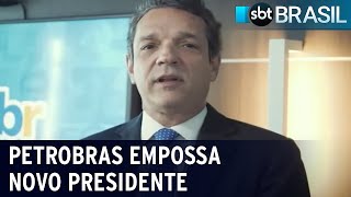 Petrobras empossa novo presidente Caio Paes de Andrade | SBT Brasil (28/06/22)