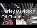 Harley Davidson Sportster Oil And Filter Change