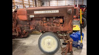 Allis Chalmers D17 Front Wheel Bearing Replacement