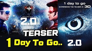 Robot 2.0 Teaser In 3D | 2.0 | 1 Day To Go | Akshay Kumar, Rajnikanth
