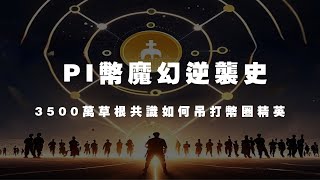 PI币魔幻逆袭史：3500万草根共识如何吊打币圈精英#pi #派币 #web3 #crypto