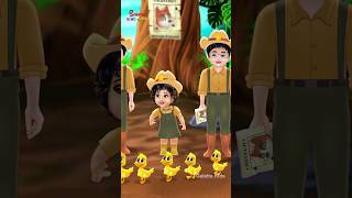 ஐந்து குட்டி வாத்துக்கள் Five Little Ducks | Nursery Rhymes for Children | Galatta Kids | Kids song