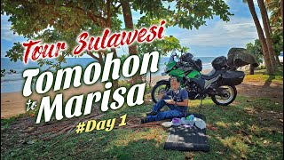 TOURING SULAWESI - Day 1 : Tomohon (Sulawesi Utara) - Marisa (Gorontalo) 503Km