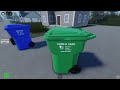 roblox garbage trucks waste management autocar mcneilus carry can garbage truck on yard waste