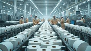 🧻 How Toilet Paper Is Made | From Tree to Ro