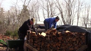 Re-Stacking Firewood