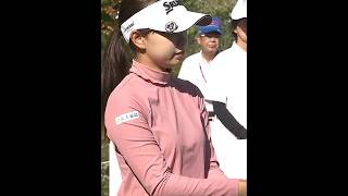 【山田彩歩】⏫二日目成績 (−5) 19位タイ💕😀【ECCレディスゴルフトーナメント 2024】#golf #lovegolfchannel #可愛い