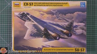 Zvezda 1/72 SU-57 review