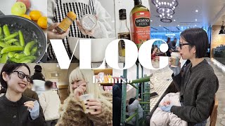 【VLOG】お出かけ準備💄休日買い物🛍️晩ごはんと作り置き🥕家族で公園🛝 #主婦vlog