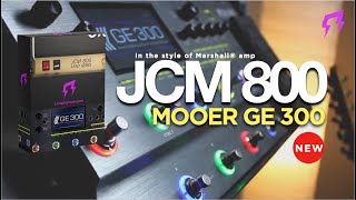 Jcm 800 amp | MOOER GE 300 | Best rock Marshall® tones | with impulse response Liveplayrock #mooer