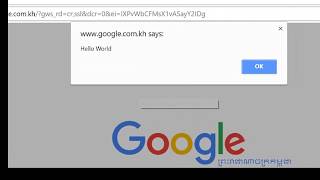 How to run hello world JavaScript using chrome browser editor