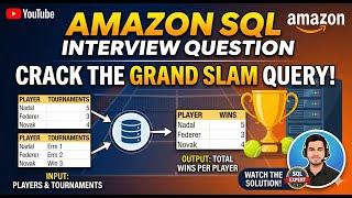 Amazon & EY SQL Interview Question | Advanced SQL Logic | (Real Interview Problem)