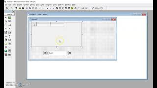 Connect with a database using data control/ View the records using DBGrid control in VB 6.0