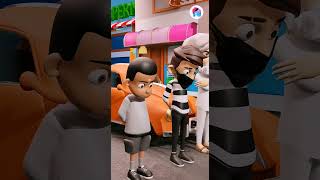 दादाजी ने गाड़ी चोर को कैसे पकड़ा #viral #3d #animation #shortsvideo