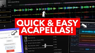 3 Easy Ways To Make Your Own Acapellas! - Neural Mix Pro, Xtrax Stems, EZStems