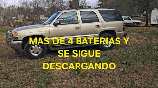 GMC YUKON REVISIÓN DE CONSUMO DE LA BATERIA