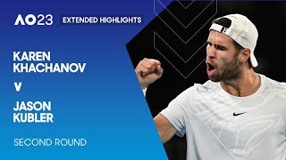Karen Khachanov v Jason Kubler Extended Highlights | Australian Open 2023 Second Round