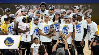 Golden State Warriors Are 2022 Western Conference Champions | Full Ceremony