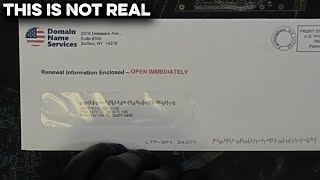 Is This Letter From Domain Name Services a Scam? #181