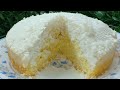 The best cake recipe will make your mouth water! Delicious coconut cake.