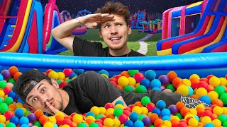 EXTREME HIDE & SEEK In World's BIGGEST Bounce House!