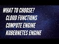 Deploying containers to Google Cloud - Which option to choose?