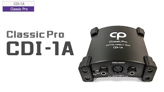 CDI-1A  アクティブ・ダイレクトボックス / CLASSIC PRO