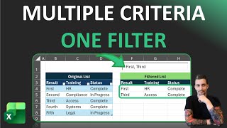 Excel Tips - Dynamic Text Filter | Search Multiple Criteria from One Column | Practice Workbook