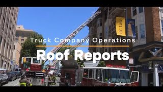 Truck Company Operations Roof Reports