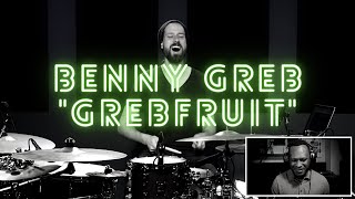 Drummer Reacts - Benny Greb (Drumeo) “Grebfruit By Benny Greb“