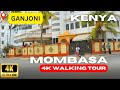 AFRICA [4K] EXPLORING ONE OF THE OLDEST NEIGHBORHOODS IN KENYA; GANJONI IN MOMBASA