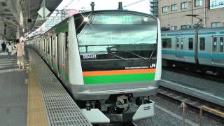 Ｅ２３３系３０００番台高崎線普通赤羽行き浦和駅入線～発車その３