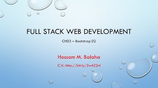 HMB | FSWD | CH03 | Bootstrap 4  02