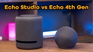 Which to Buy? Amazon Echo Studio vs Echo 4th Gen Alexa Speakers Compared