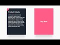 Floating Panel Animation Using Only HTML & CSS