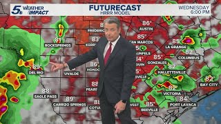 Warm and humid week ahead, chances for rain return | KENS 5 Weather Impact Forecast
